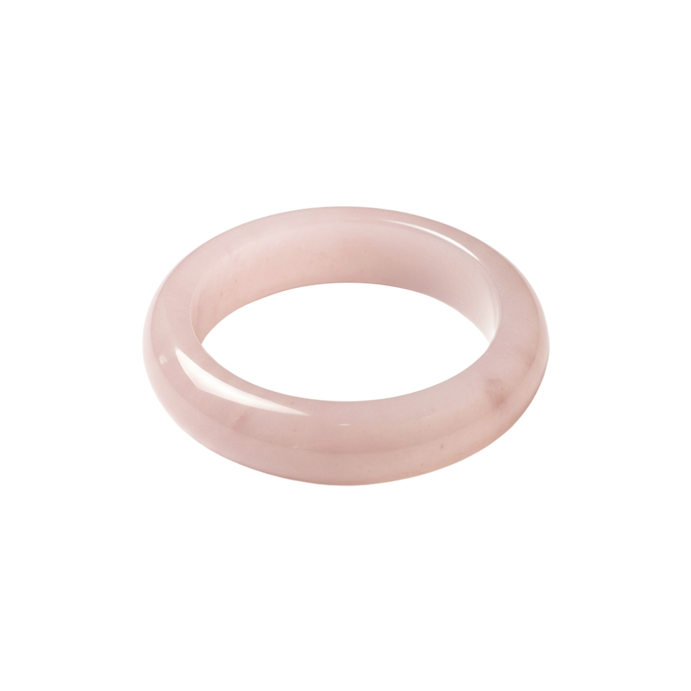 Crystal Ring, Rose Quartz