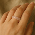 Crystal Ring, Rose Quartz