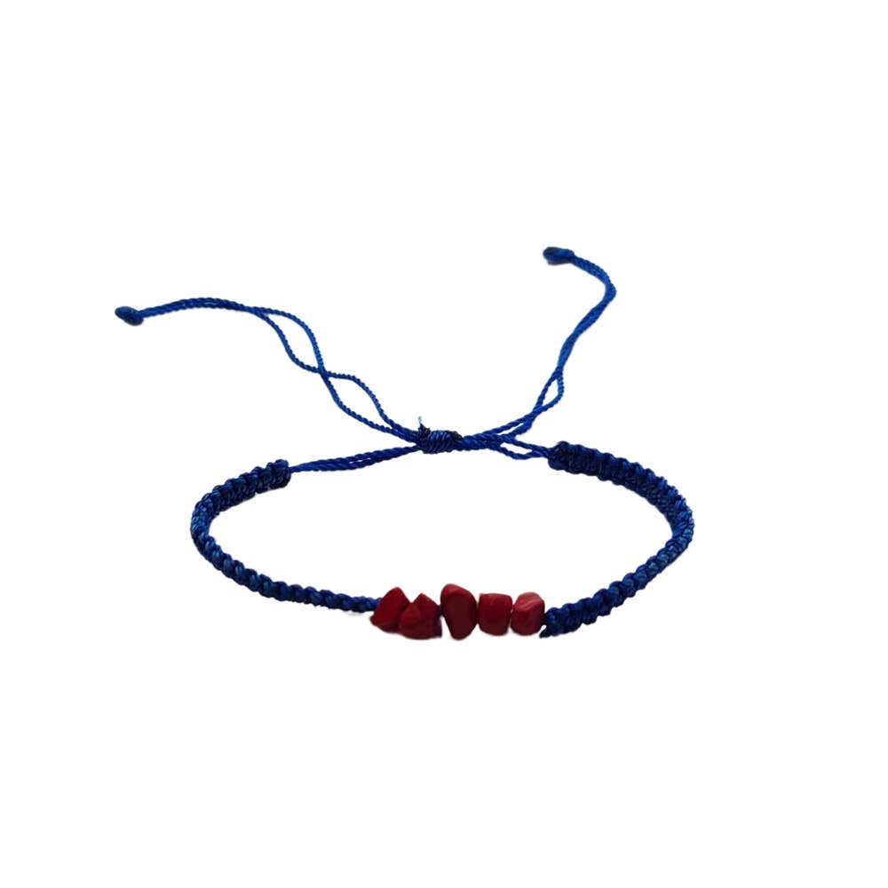 Beach Bracelet: Black / Symbols