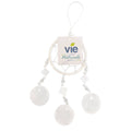 Capiz Dream Catcher, 6cm Ring: White