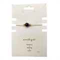 Single Bead Wristlets: Amethyst