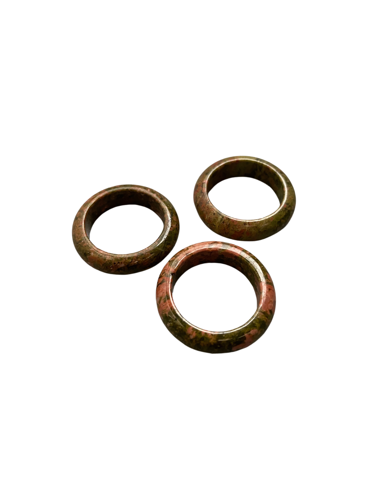 Crystal Ring, Unakite