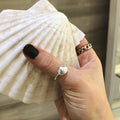 Shell Charm Ring